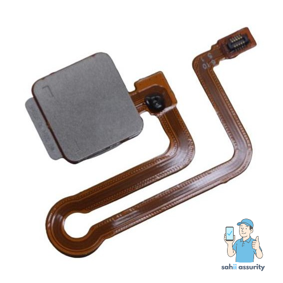 Fingerprint Sensor with Flex Cable for Vivo Y15 2019 Black thumbnail